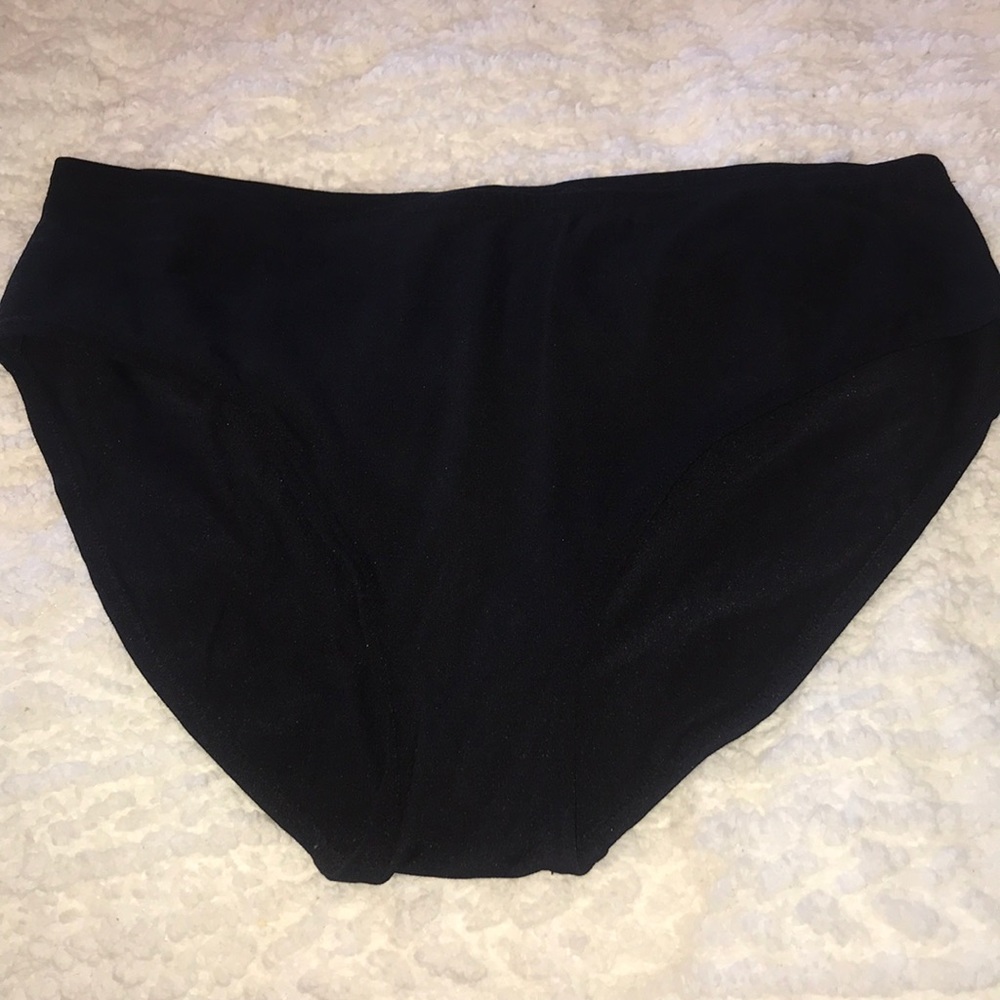 Black swim bottoms